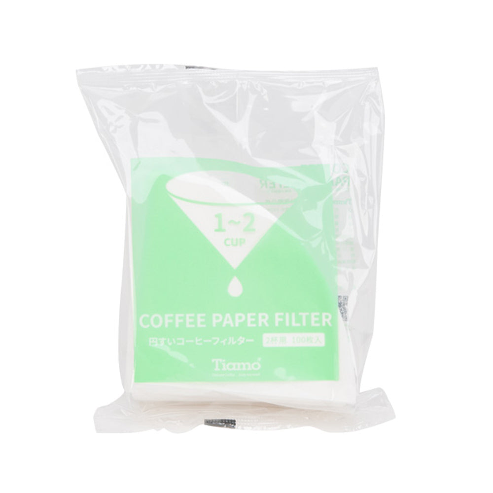 Tiamo Coffee Paper Filter - Bleach (HG5596W)