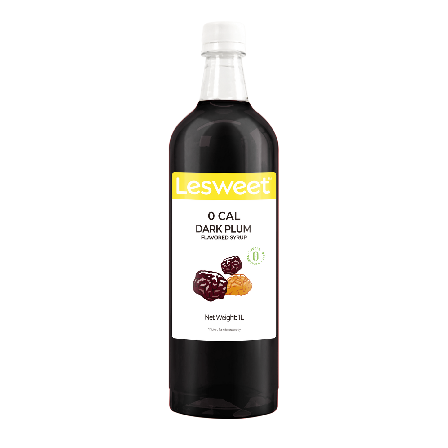 Lesweet 0 Cal Dark Plum Syrup