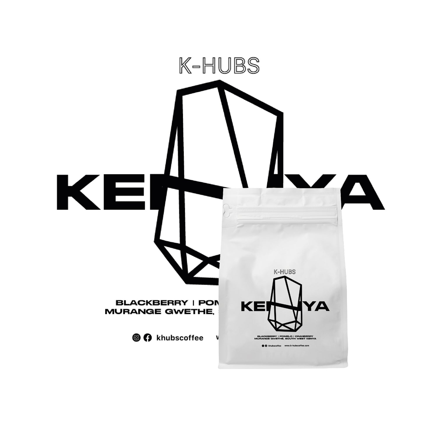 Khubs Kenya Coffee Bean