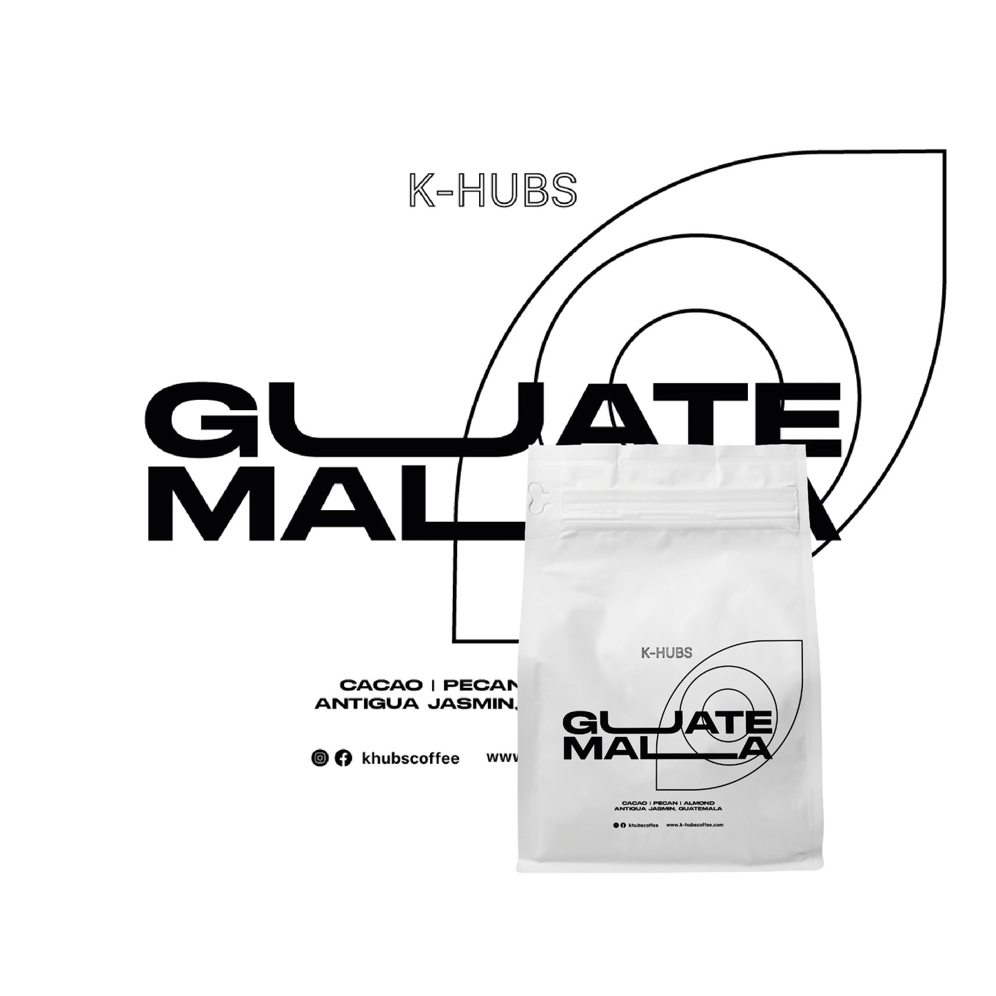Khubs Guatemala Coffee Bean