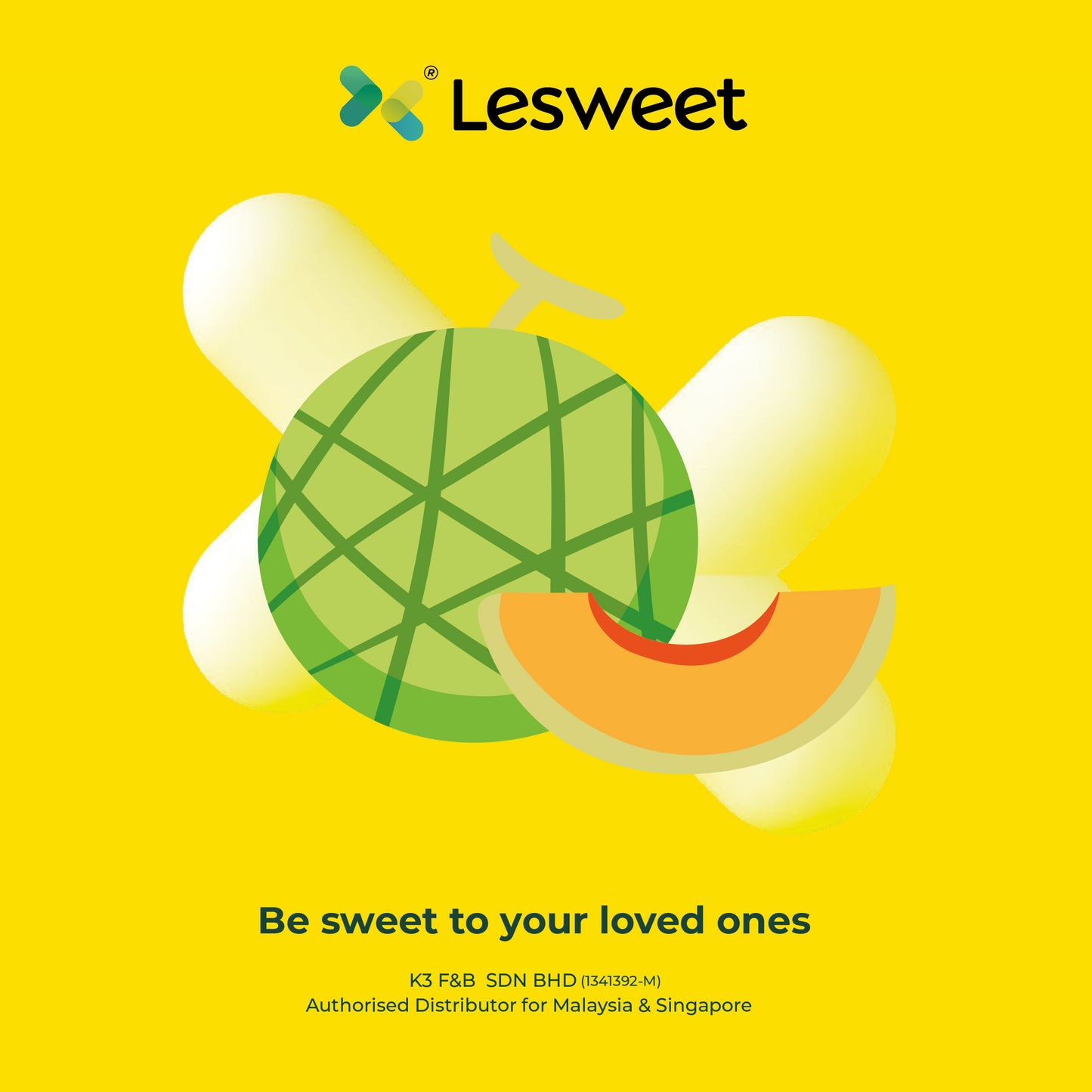 Lesweet 0 Cal Original Aloe Melon Syrup