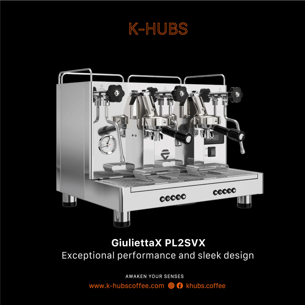 Lelit GiuliettaX PL2SVX - The Latest Addition to K-Hubs Coffee Stock: A Short Review of the Professional-Grade Coffee Machine