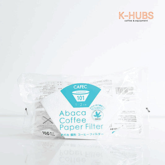 Cafec Abaca Filter Paper (TRAPEZOID) 1-2 CUPS