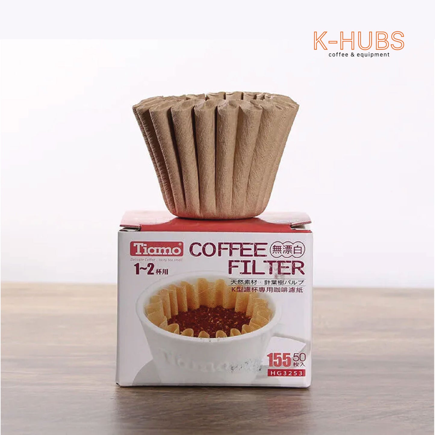 Tiamo Cake Type Filter  (HG3253)  1-2 CUPS