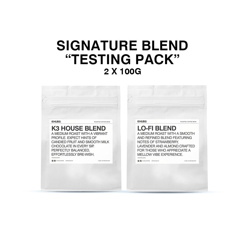 K3 Bean Testing Pack - Signature Blend 2 Packs