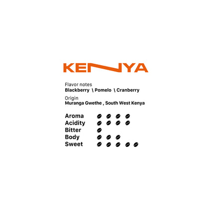 Khubs Kenya Coffee Bean