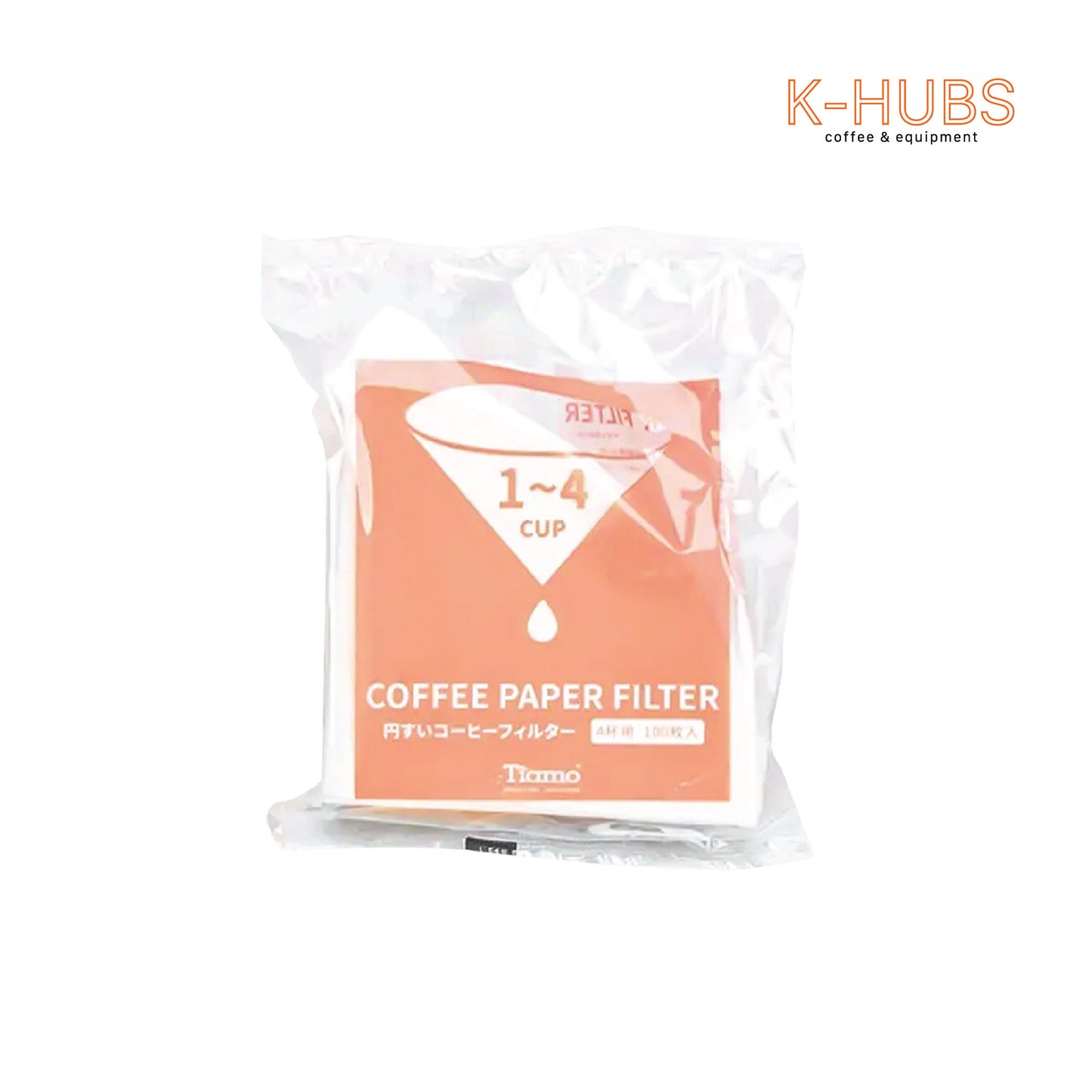Tiamo Coffee Filter HG5597W 1-4 CUPS
