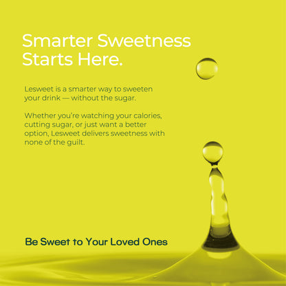 Lesweet 0 Cal Masala Tea Flavor Syrup 1L Halal