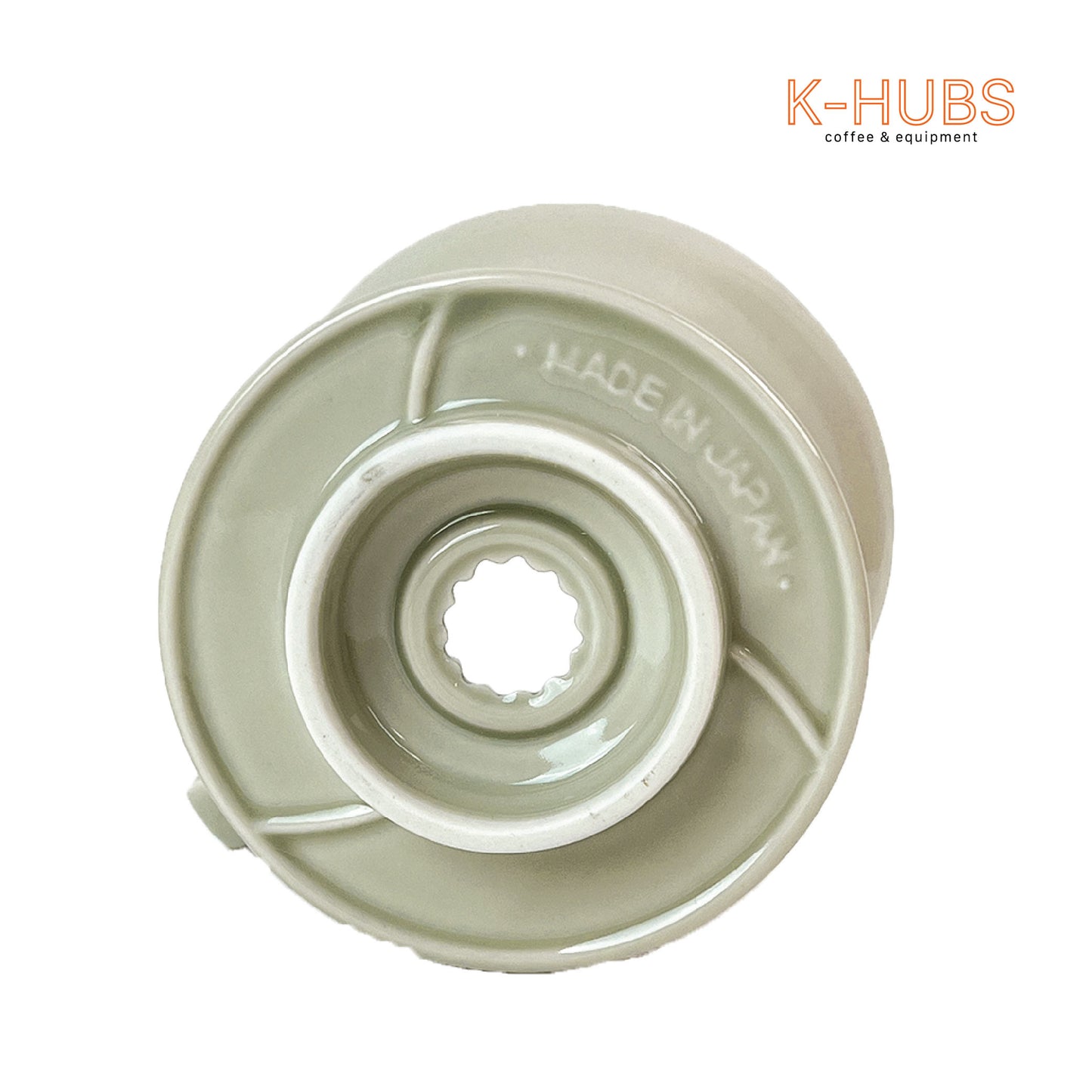 Hario V60 Dripper Ceramic (1-4 Cups) VDC-02-WGR-TW-20 -LIGHT GREY