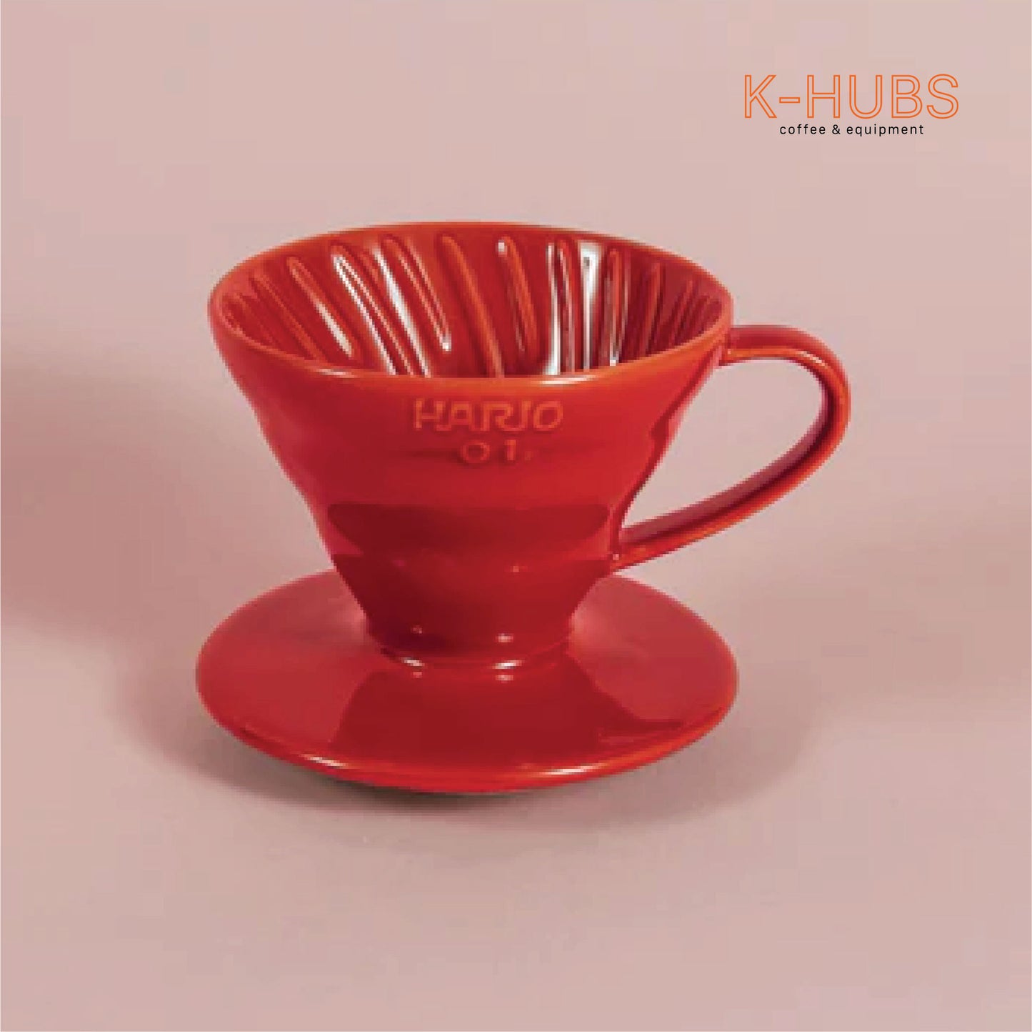 HARIO V60 Dripper White & Red