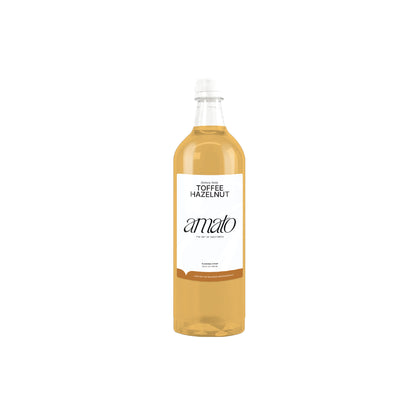 Amato Toffee Hazelnut Flavored Syrup 1L Halal