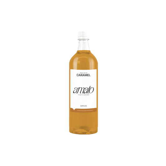 Amato Caramel Flavored Syrup 1L Halal