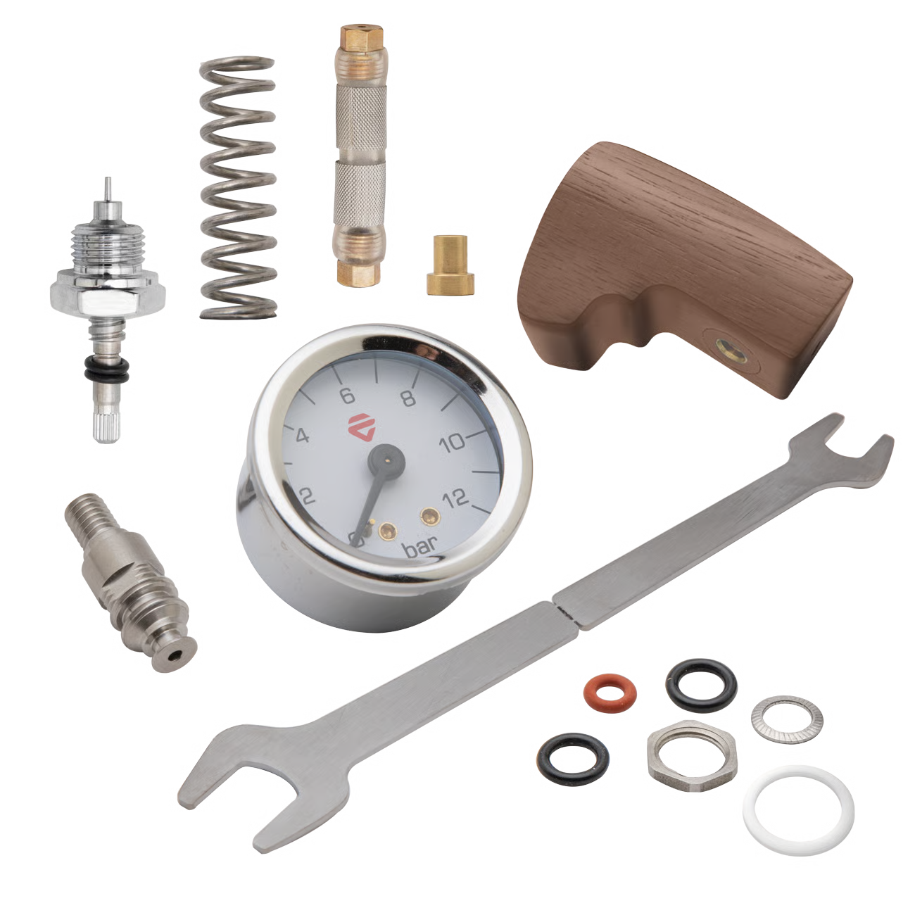 Walnut kit paddle and manometer for L58E group