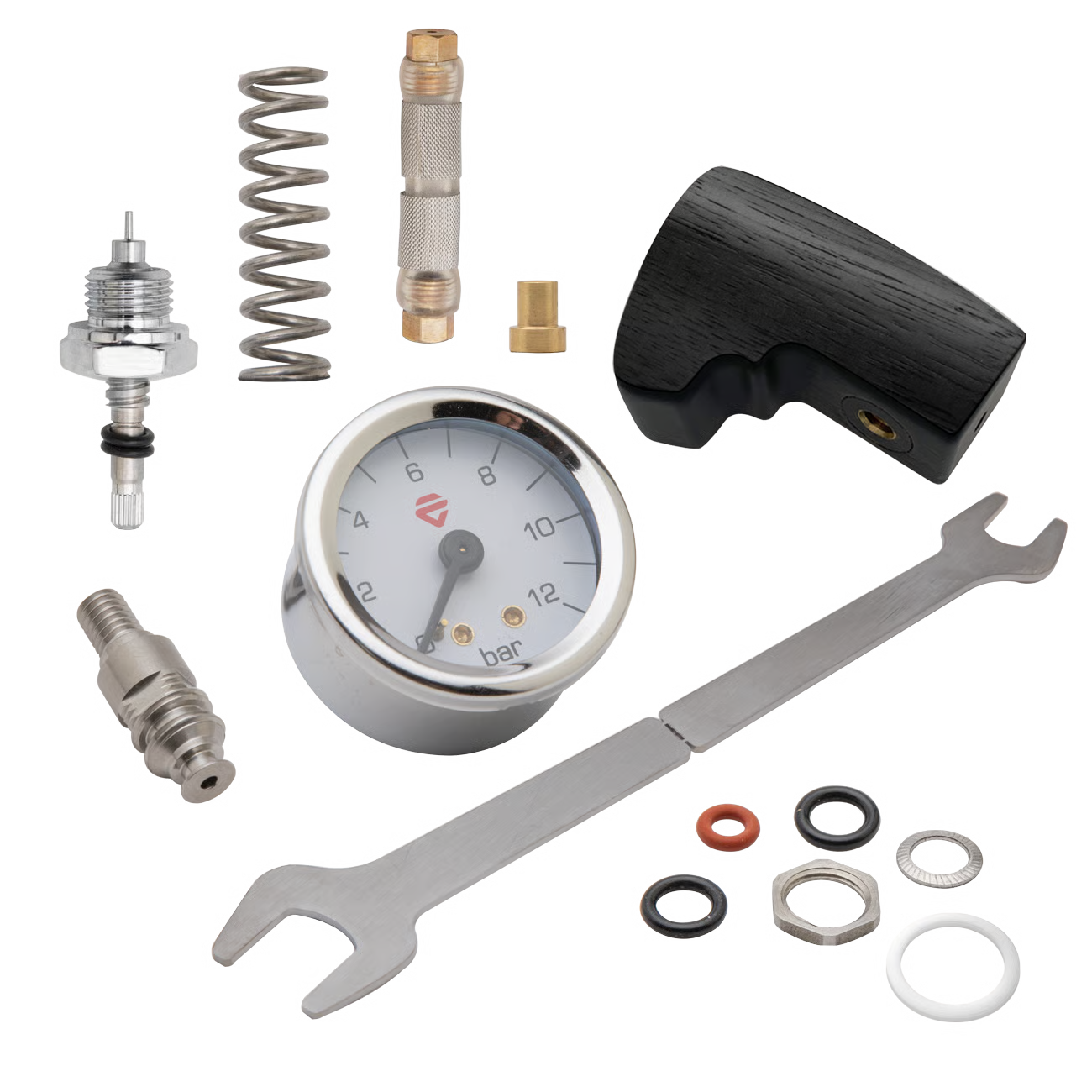 Walnut kit paddle and manometer for L58E group